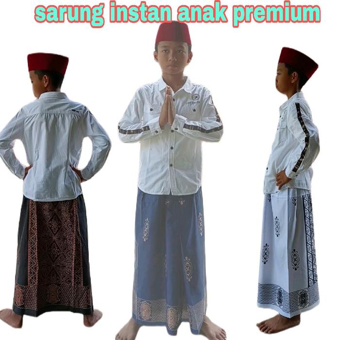 motif batik viral anti ribet termurah muslim laki laki Hitam Katun Pria Santri Rayon Panjang Koko Pe