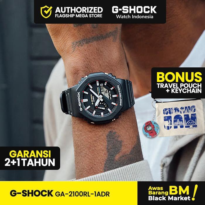 G-Shock Pria GA-2100RL-1ADR GA-2100RL-1A GA-2100RL GA2100RL GA 2100RL Watches