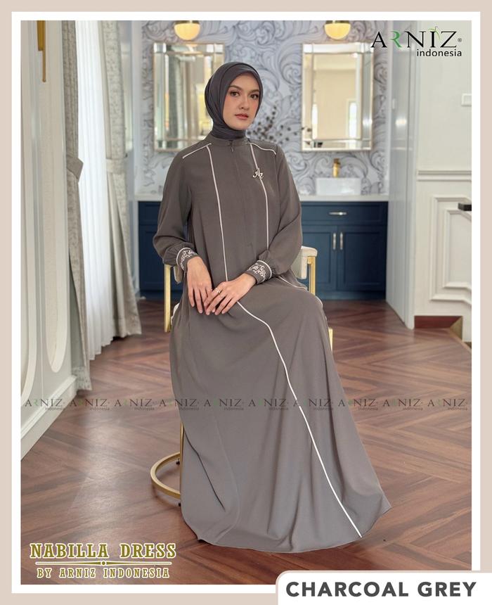 Exclusive - Nabila Dress Only (Arniz Collection Premium) by Arniz Indonesia