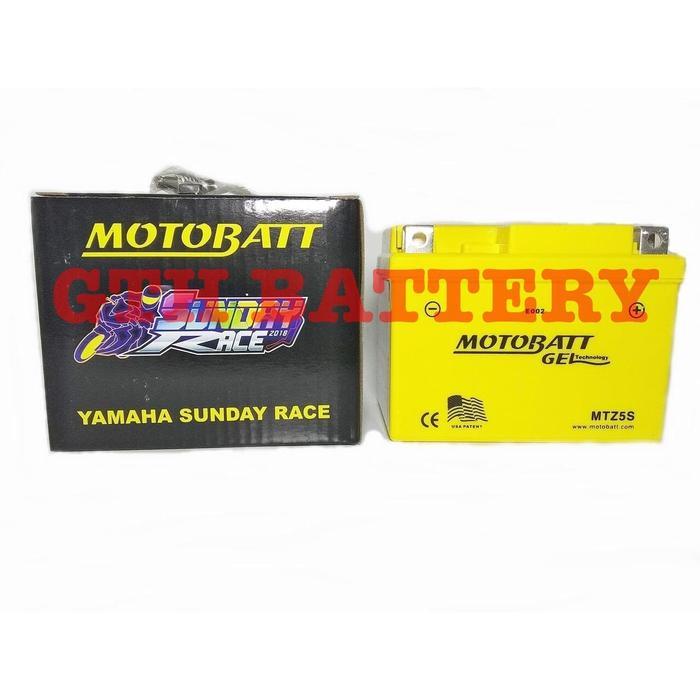 Gth Aki Motor Motobatt Mtz5S Aki Kering Berkualitas