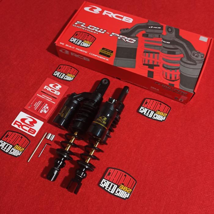 Shock Shockbreaker RCB Racing Boy Flow Pro Black 365mm Honda PCX 160