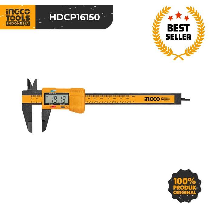 Plastic Digital Caliper (0-150mm/0-6”) INGCO Sigmat Digital Plastik