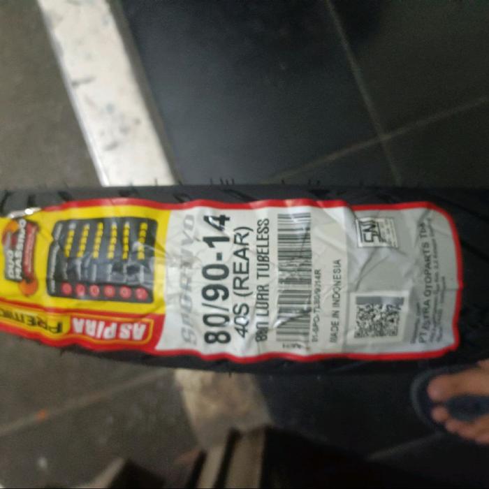 ban motor aspira Premio 80/90-14