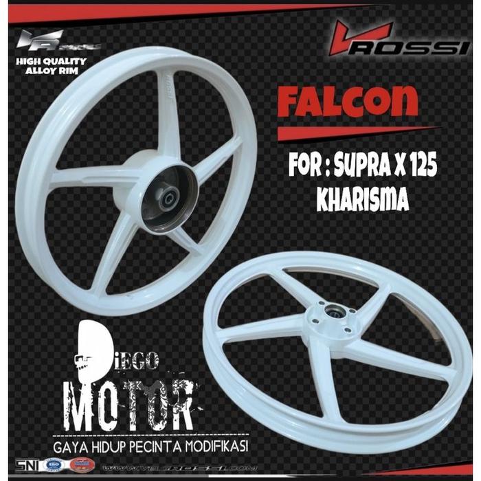 VELG SUPRA X 125 - KHARISMA SET DEPAN BELAKANG/VELG RACING VROSSI SUPRA X 125,KHARISMA D,KHARISMA X,