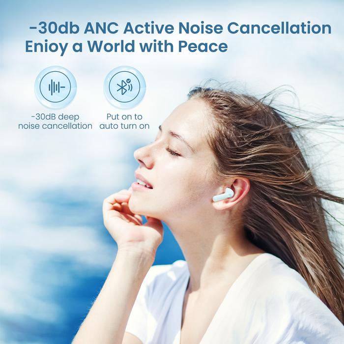 HAYLOU MoriPods ANC TWS Wireless Headphones Bluetooth5.2 Earphones