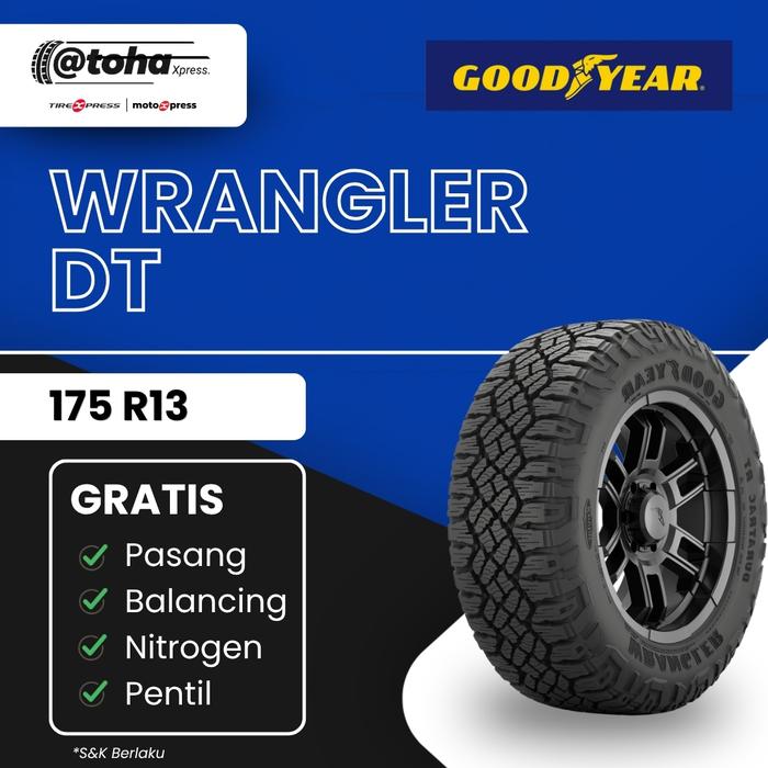 Ban Mobil GOODYEAR | WRANGLER DT 175 R13
