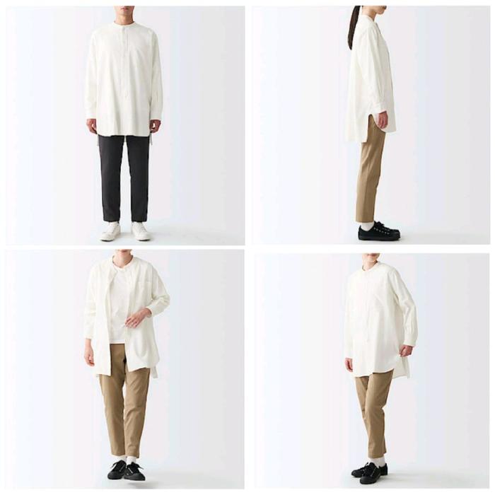 Kemeja Tunik Sanghai Flanel Muji (Unisex)