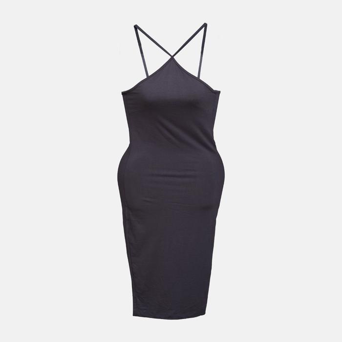 [Halofashion] Jihyo Y Bodycon Dress Halter Casual Dress Midi Dress Elegant Dress Korean Fashion