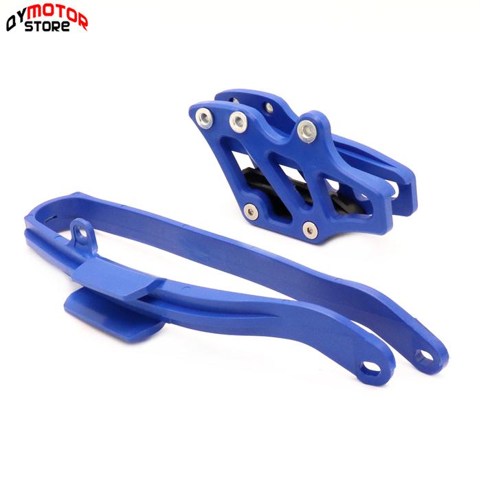 Swingarm Protector Chain Slider + Chain Guide Guard For YZ125 YZ250