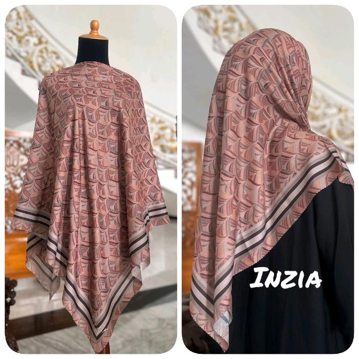 inzia scarf di bahan voal ultrafine premium