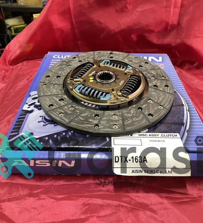 Clutch Disc Kampas Kopling Toyota Fortuner 2004-2015 2.7 AISIN JAPAN