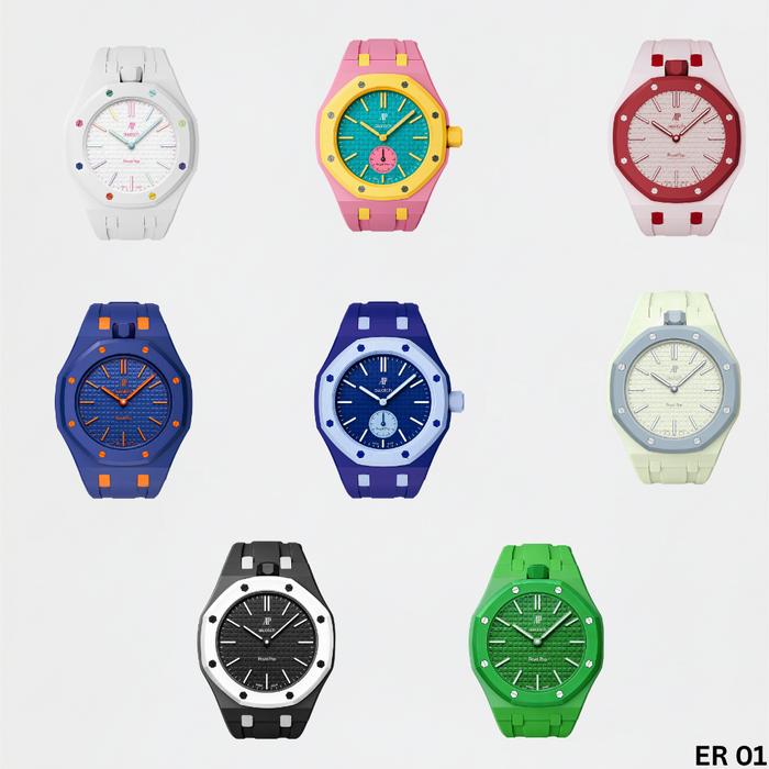 SwatchxAp royal pop Mod Kit silicone Strap