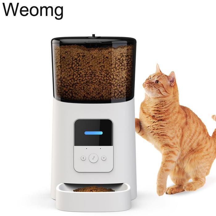6L WiFi Smart Automatic Pet Feeder APP Control Timing Feeding Voice