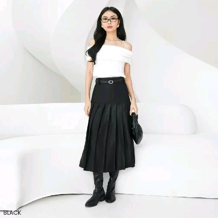AMP - ROK PLEATED ALICE BLACK (AMP---)