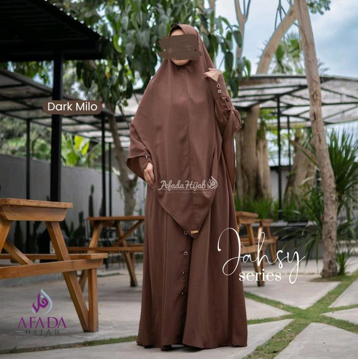 Jahsy set by afada hijab bahan baby yoris
