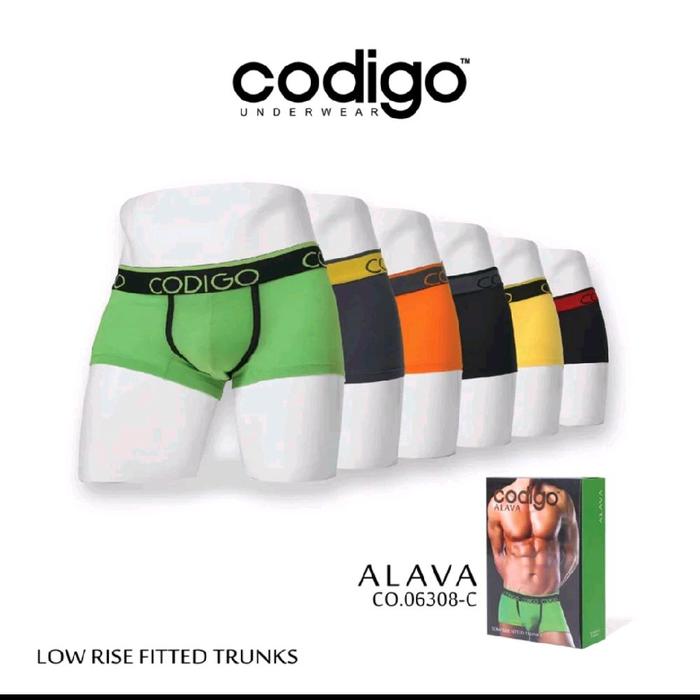 codigo ALAVA - 3 Pcs Celana Dalam Pria- BOXER PRIA Codigo Alava