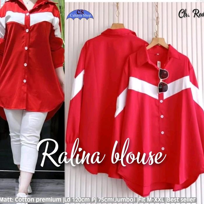 Goenzshop Blouse Ralina Merdeka Jumbo