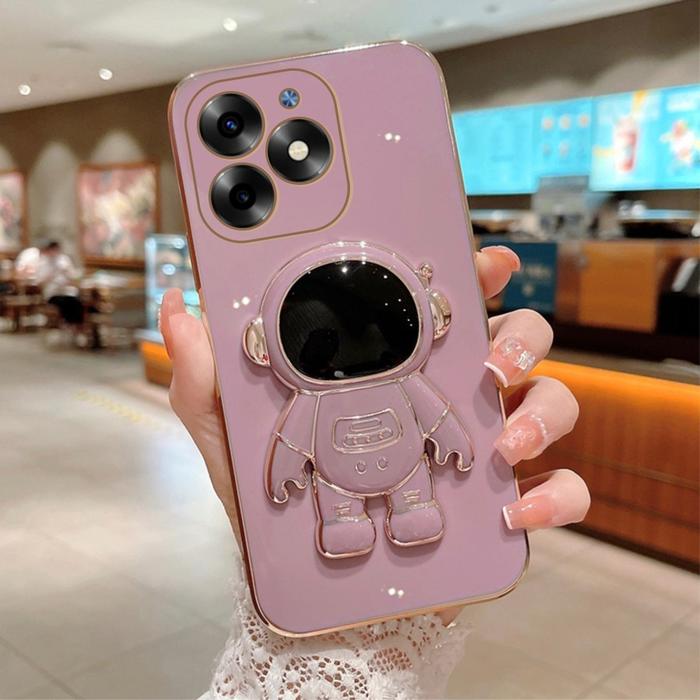 Casing Realme C63 C61 C65 C67 C55 C53 C51 C35 Softcase Plating Standing Astronot