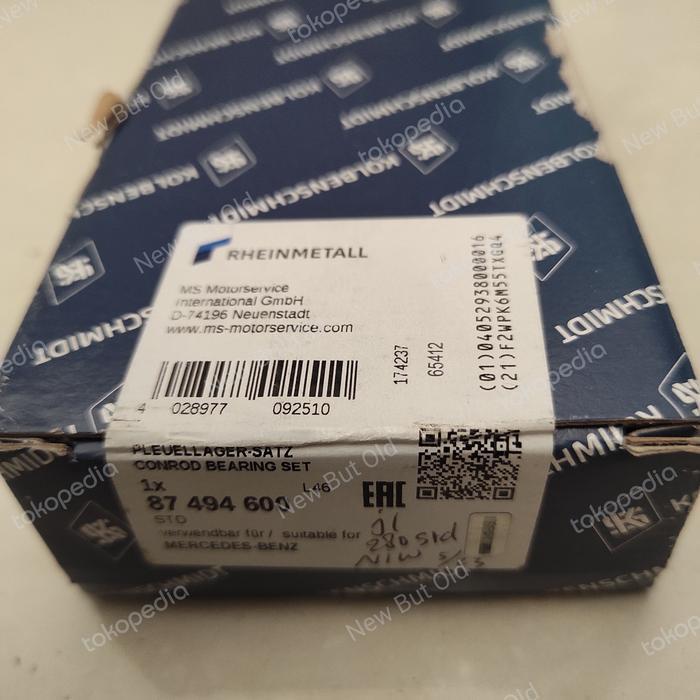 Metal Jalan STD 1100300060 Mercedes M110 280E 280GE 280SEL 280CE KI1