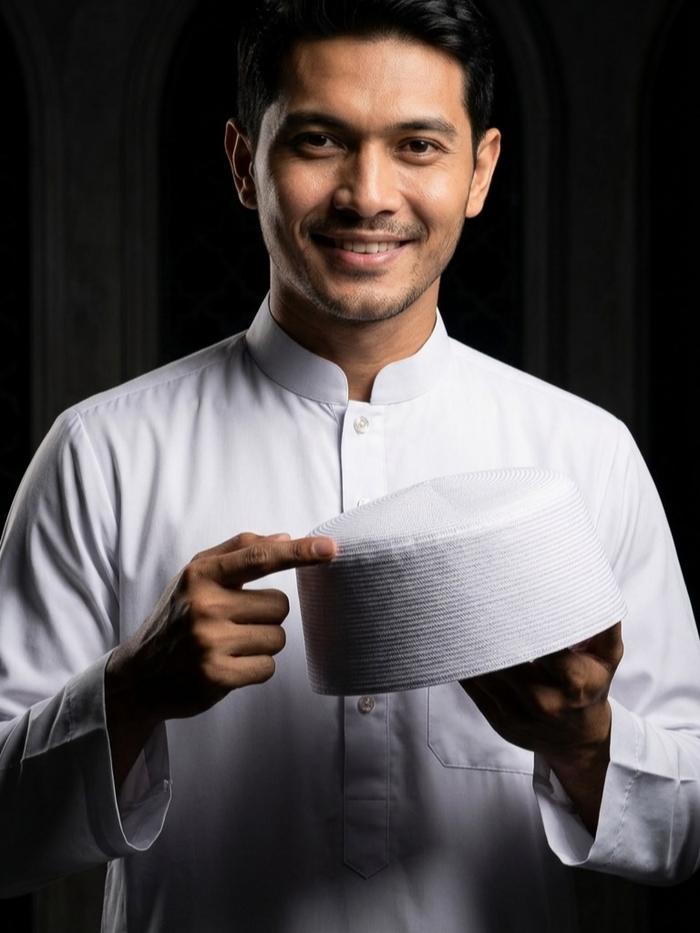 Peci Habaib Lokal Nusantara untuk Muslim - Kopiah