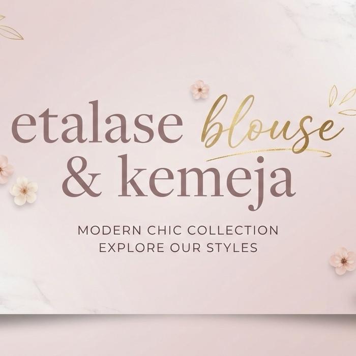 ETALASE BLOUSE & KEMEJA LIVE