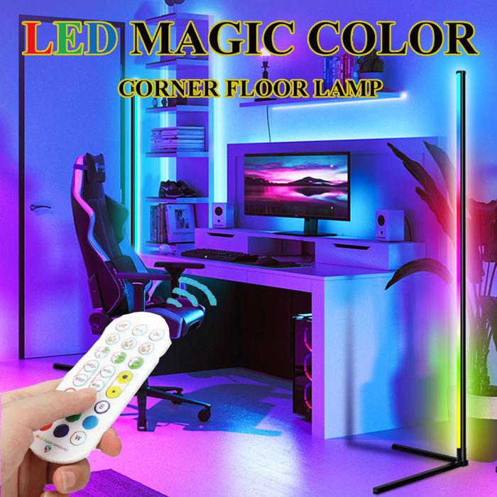 120/106CM Dimmable Corner Floor Lamp Indoor RGB LED Floor lamp