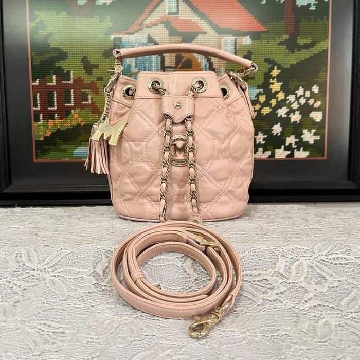 Tas Selempang Bucket Serut Metrocity - Bekas Second Preloved Original Authentic