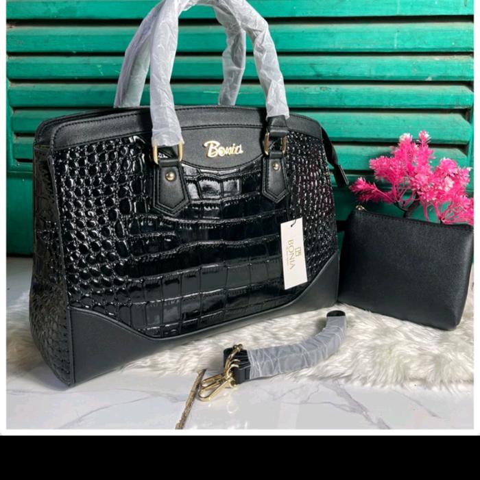 TAS CROCO BONBON GLOSSY MEWAH