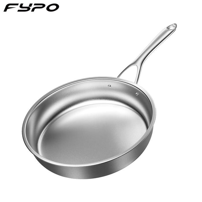 Ultra-light Titanium Fry Pan Non-stick Pan Fried Steak Pot Chinese