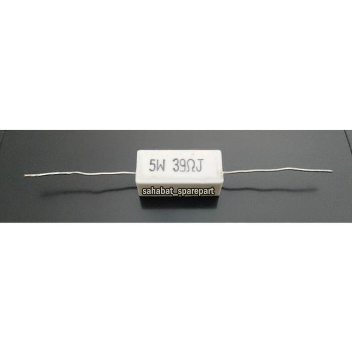 Resistor Kapur 5 Watt 39 Ohm