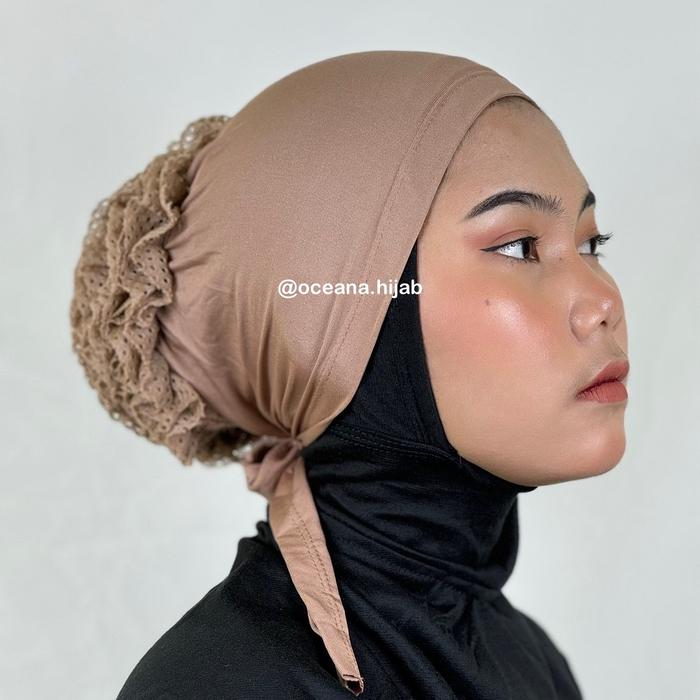 Ciput turki cepol/inner cepol tali cepol dalaman instan