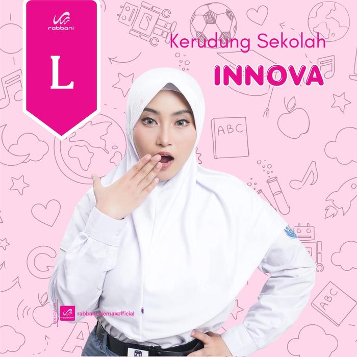 RABBANI - INNOVA L - PITA SERUT SAMPING - KERUDUNG INSTAN SEKOLAH - KERUDUNG INSTAN RABBANI - ORIGIN