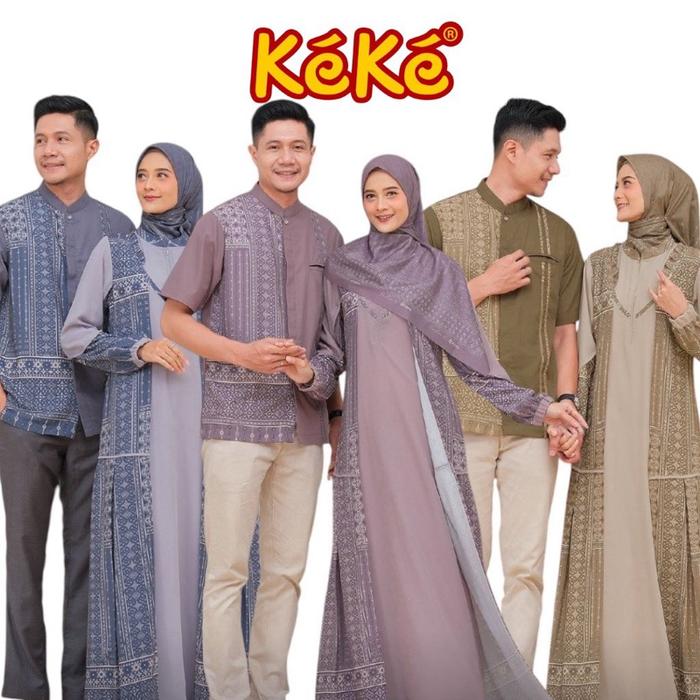 Keke Niskala Couple pasangan dewasa pasutri seragam sarimbit keluarga muslim terbaru