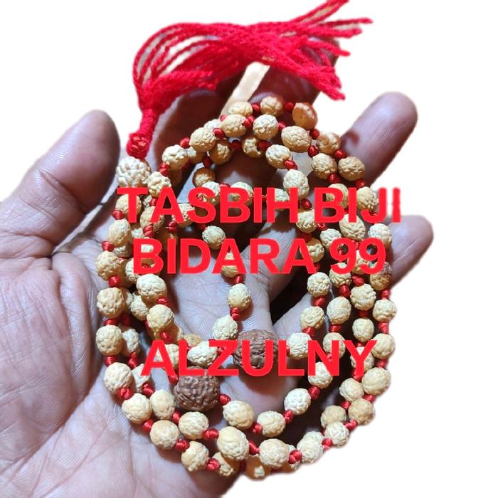 TASBIH 99 BIJI BUAH BIDARA ORIGINAL