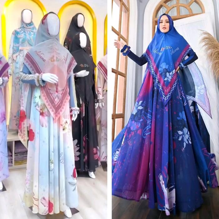 READY CUMA BIRU MUDA ARABELLA SYARI BY ELDINA