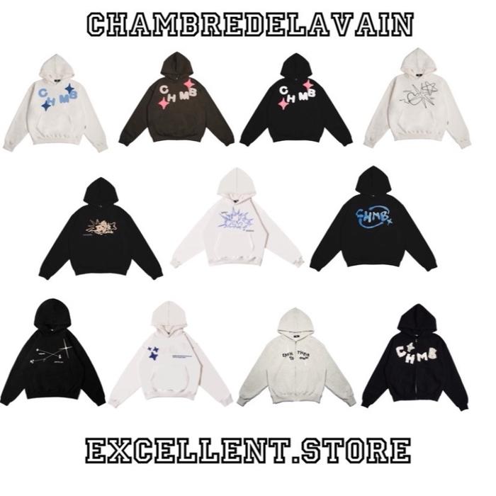 [ORIGINAL] Hoodie Chambredelavain No idea//Bomb Bw//Basic White/Black // Eyez BW // Beds Star// Hone