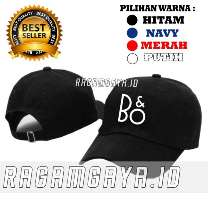 BERKUALITAS !!! Topi Baseball BANG & OLUFSEN MURAH KEREN TERBARU PRIA&WANITA DISTRO