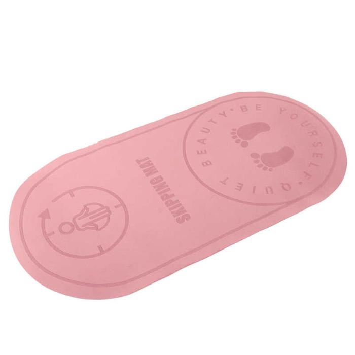 Non Slip Rope Mat Protective TPE Rope Skipping Mat Easily Folded for