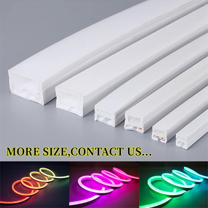 DC12V 24V Flexible Neon Tube for Led Strip WS2811 WS2812B IP67 Waterproof Outdoor Decor Recessed Sil