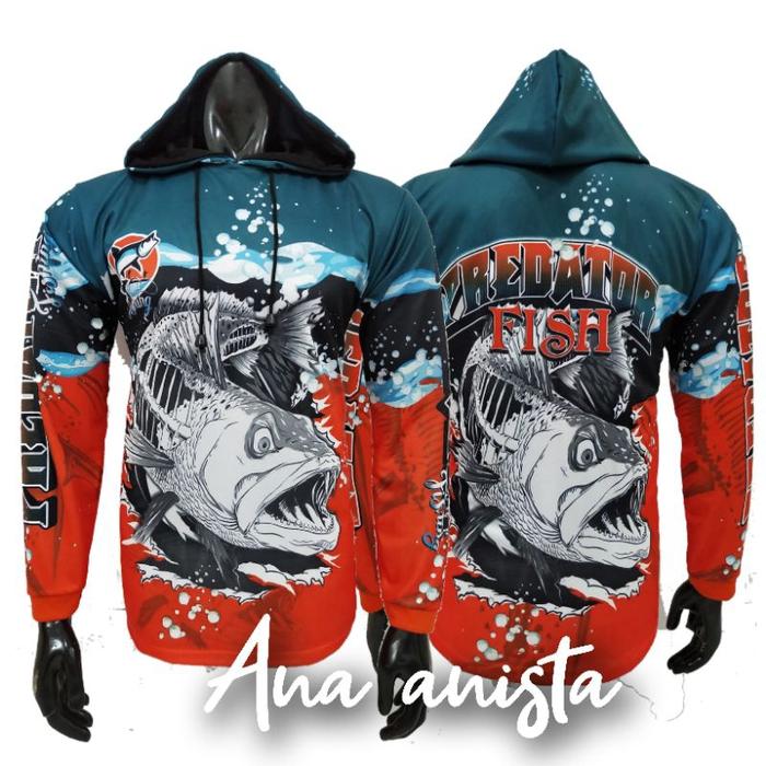 Baju jersey mancing Raiders Angler