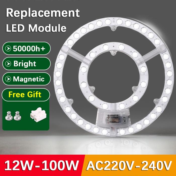 Modul Lampu Langit-langit LED 220V Papan Lampu LED Pengganti Panel