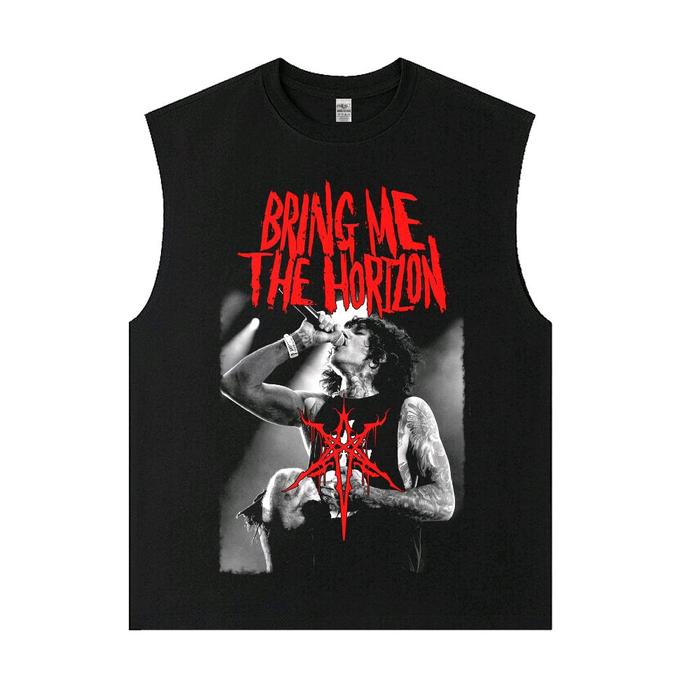 KAOS TANKTOP SLEEVELEES 24S / SINGLET / KAOS TANKTOP BAND BMTH OLIVER  / TANKTOP / LEKBONG / SINGLET