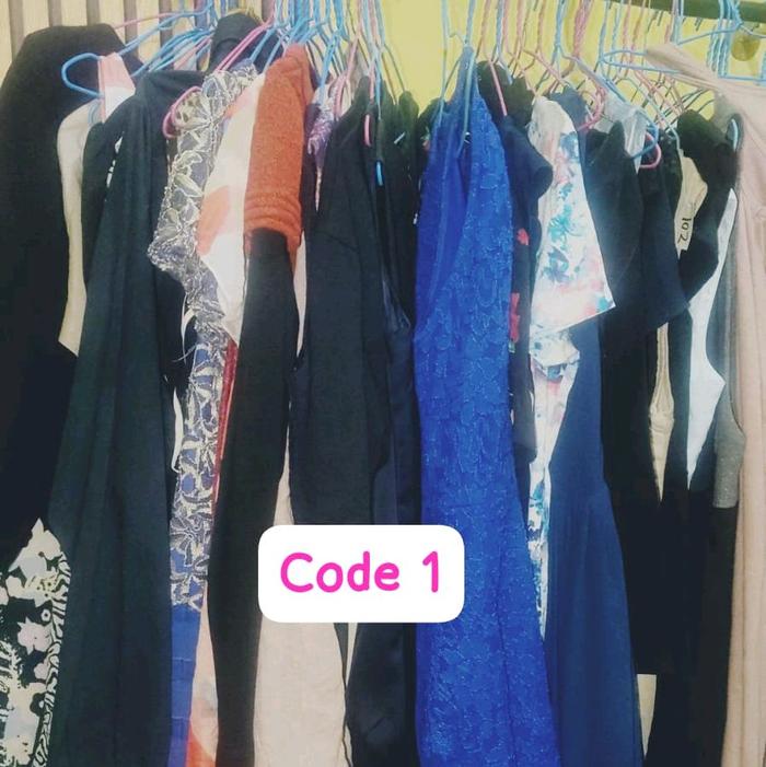 dres cantik dres wanita dres bunga bunga sifon salur katun brukat katbol