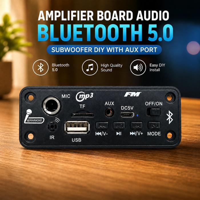 Cahayastore - Amplifier Bluetooth Audio | Board Subwoofer DIY | Modul Suara