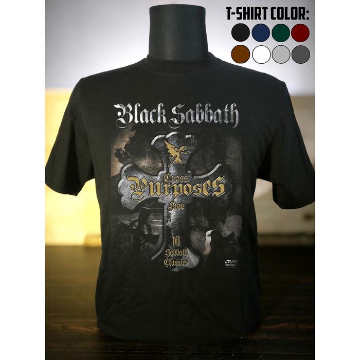 Kaos Band Black Sabbath Katun Premium - Black Sabbath 02
