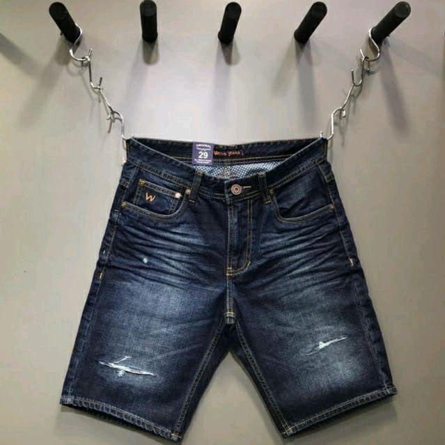 celana jeans pendek werco original terlaris/celana jeans pendek werco termurah/celana jeans pendek w