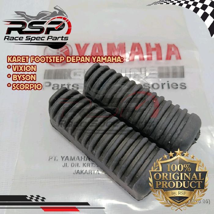 (4pcs) Karet footstep step depan yamaha vixion scorpio byson original