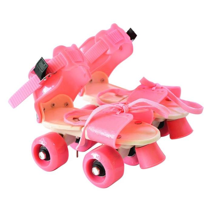 Kids Roller Skates Unisex Roller Skates Double Row Four Wheels Indoor