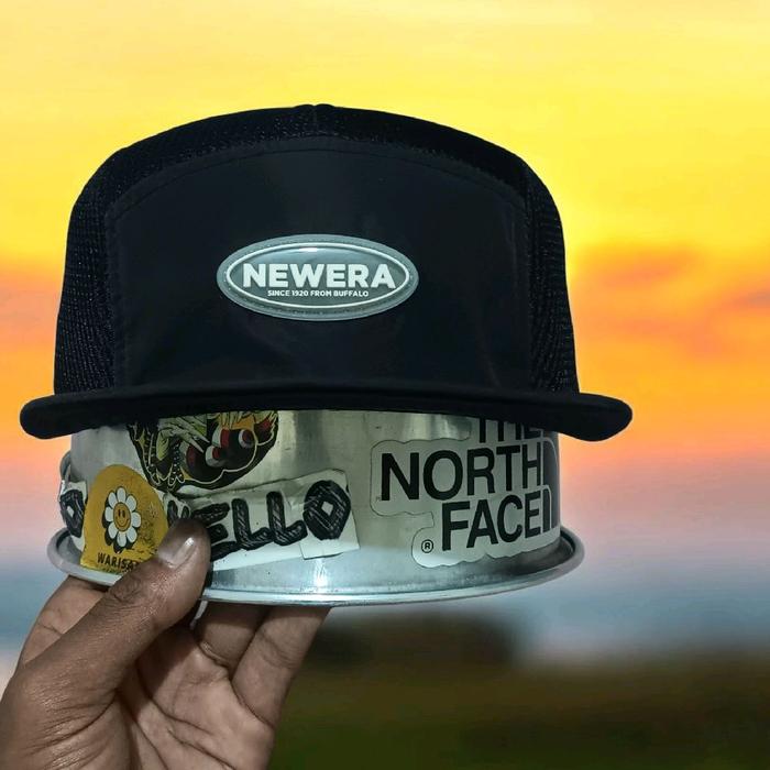 Topi Kalcer Gunung Hiking Running Outdoor Olahraga Sport 5 Five Panel Panels Caps Cap Snapback Hat H
