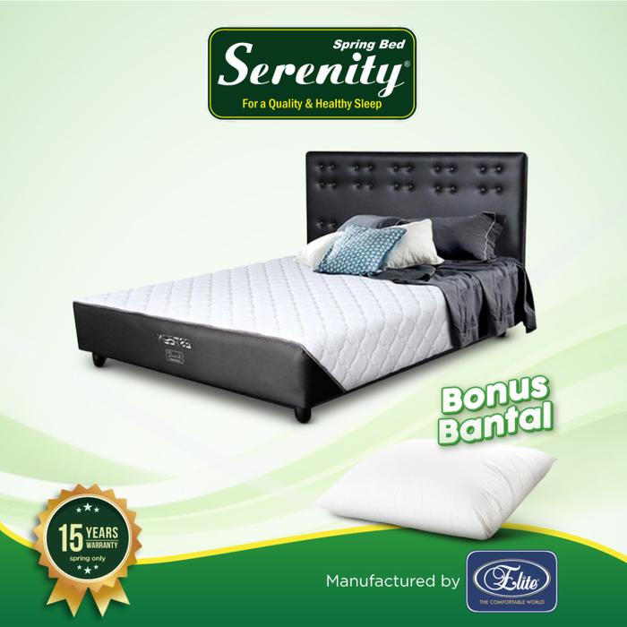 NEW PRODUK Kasur Serenity Esteem by Elite Springbed